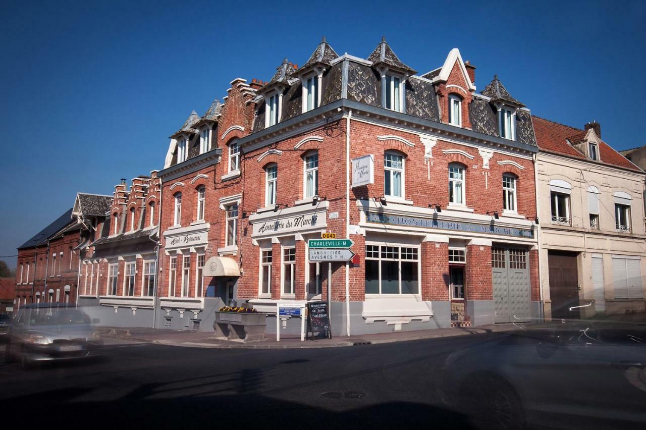 Logis - Hostellerie & Restaurant Du Marche Le Cateau-Cambresis Luaran gambar